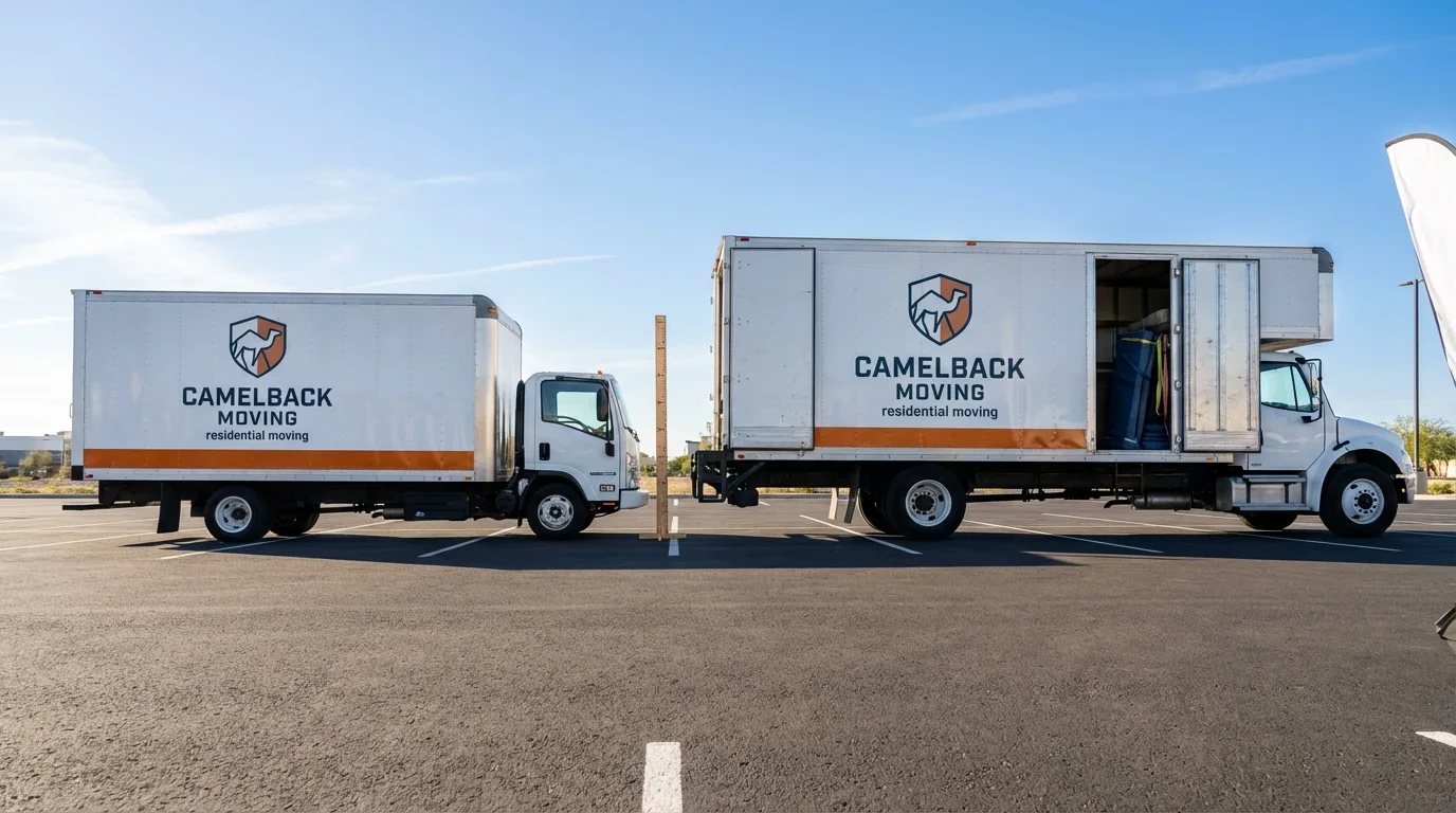 Moving truck size capacity guide in Palos Hills